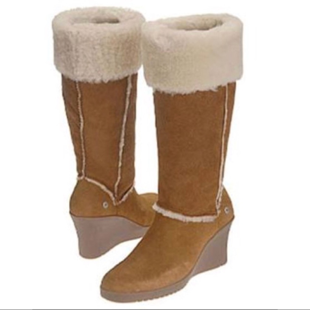 Ugg Australia Chestnut Sandra Wedge Boot